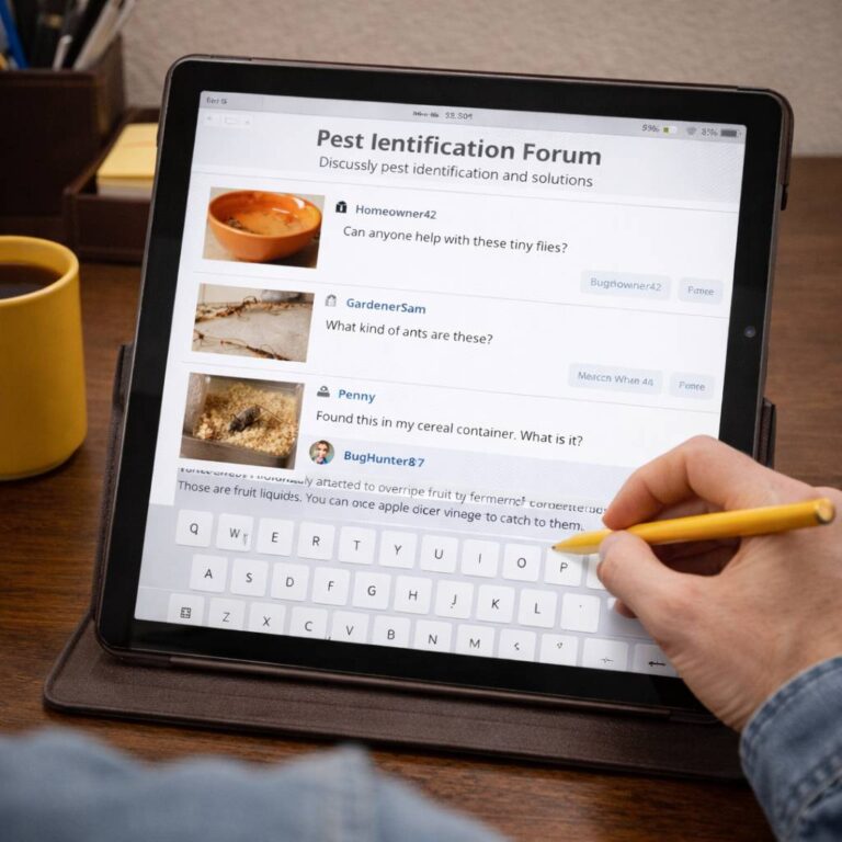 Ongedierte online identificeren met behulp van de community
