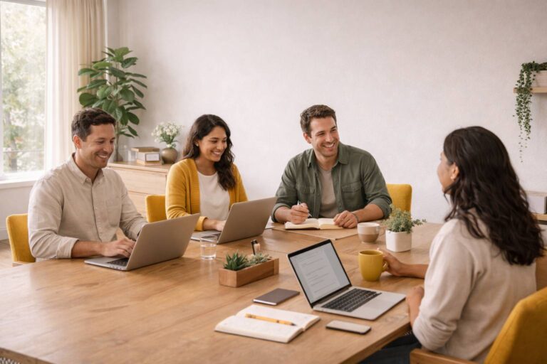 Samenwerkingsruimte met natuurlijk licht