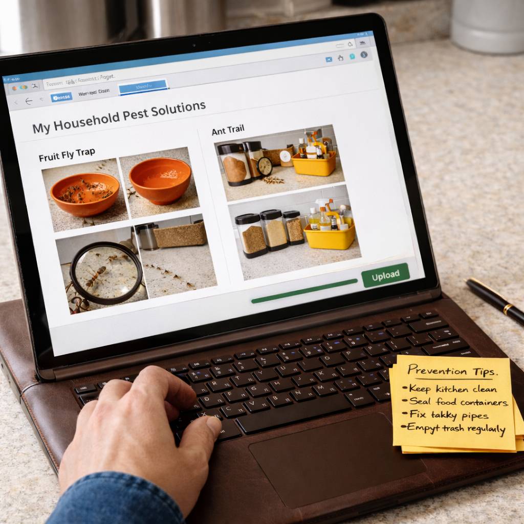 Tips voor ongediertebestrijding uploaden naar de blog
